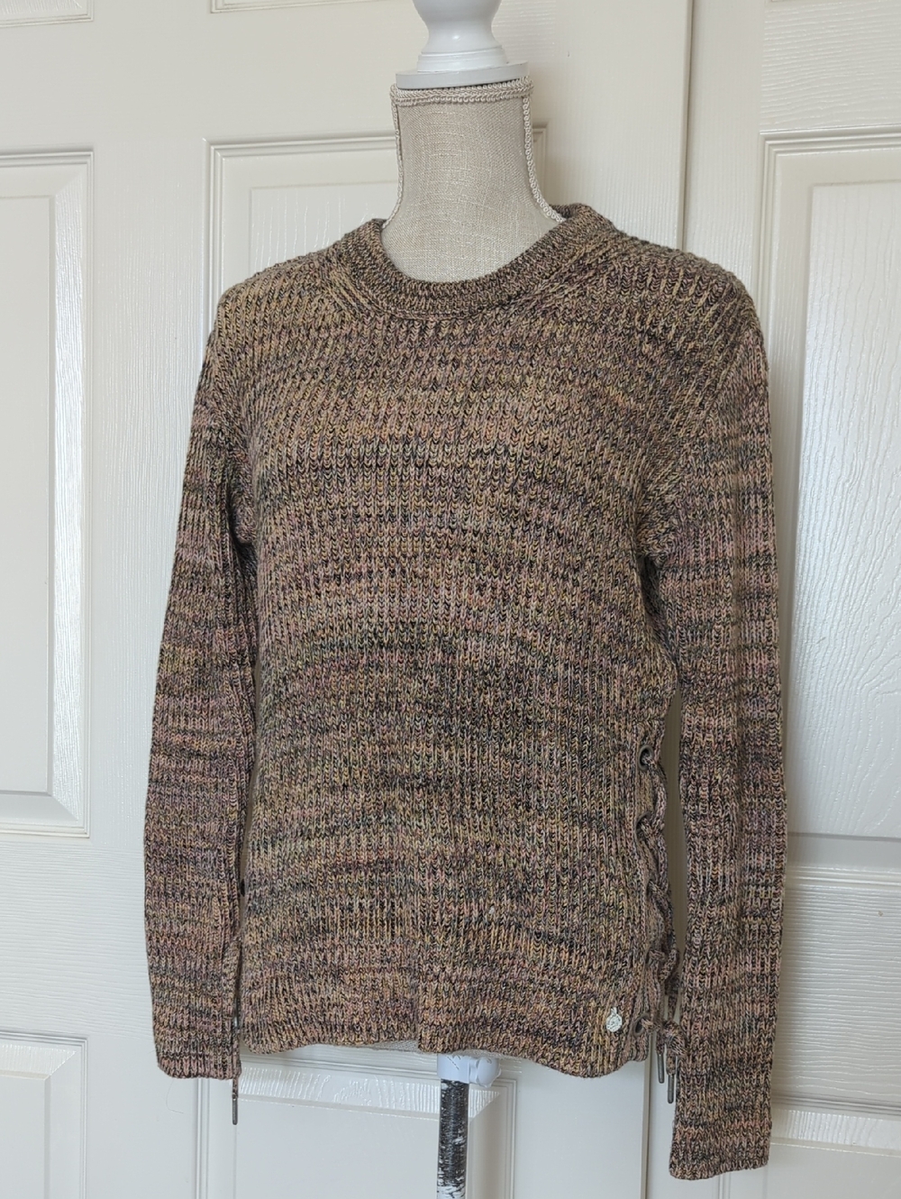 Scotch & Soda - Maison Scotch Lattice Side Knit Sweater - Picture 2 of 8